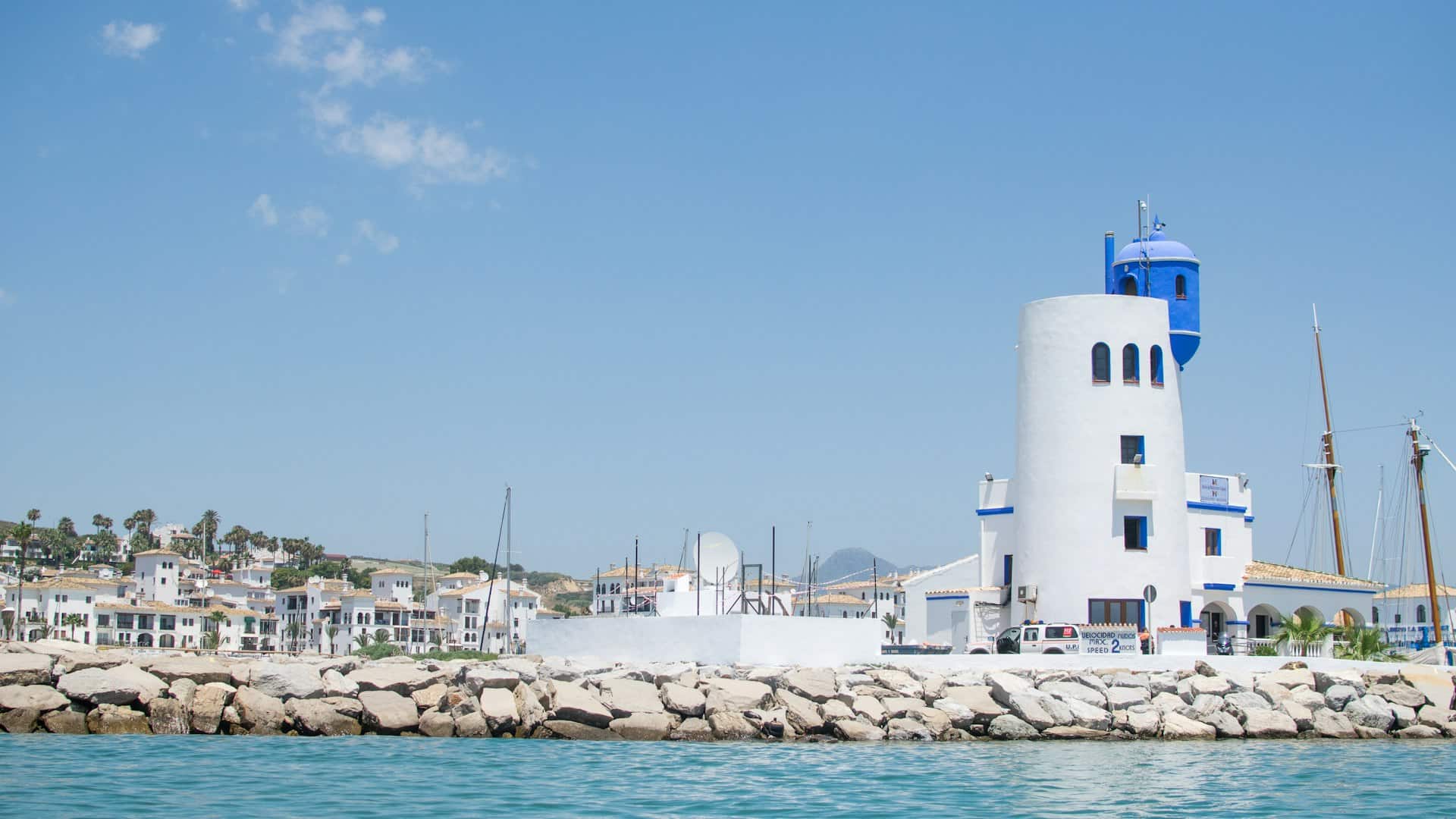 De haven Puerto de la Duquesa bij Manilva