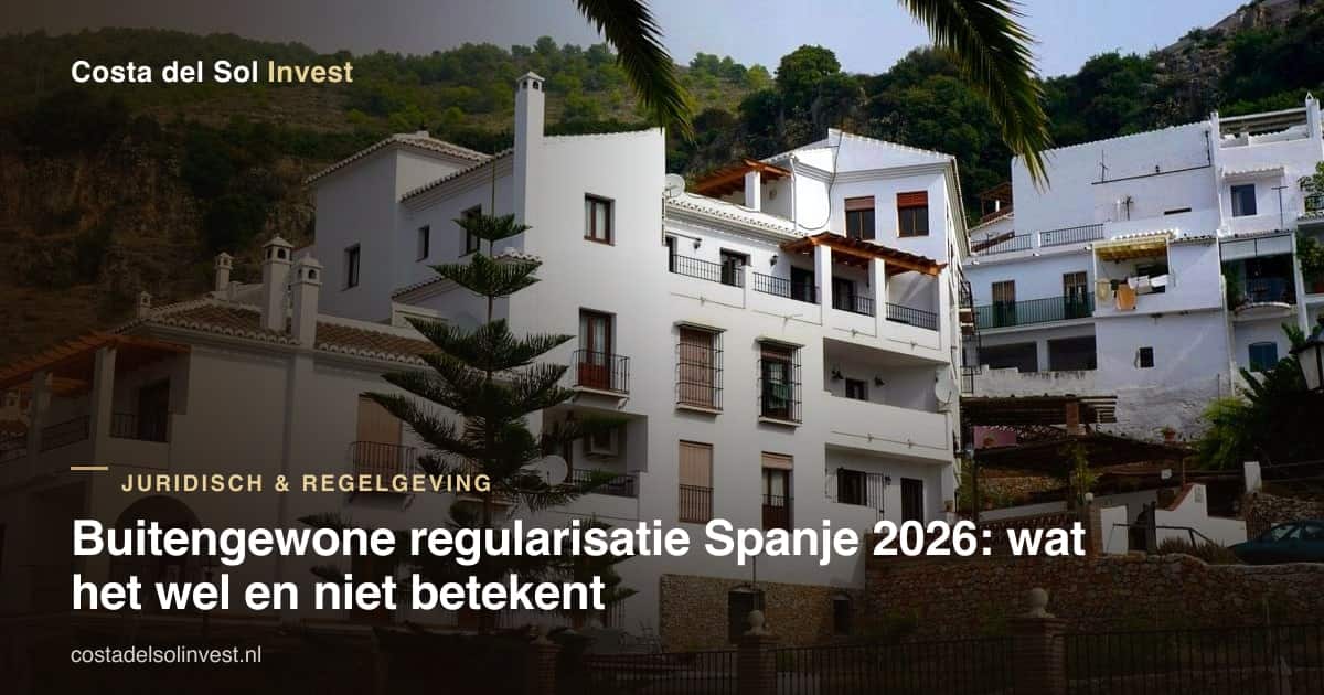 Spain's extraordinary regularization 2026: what it does and does not mean