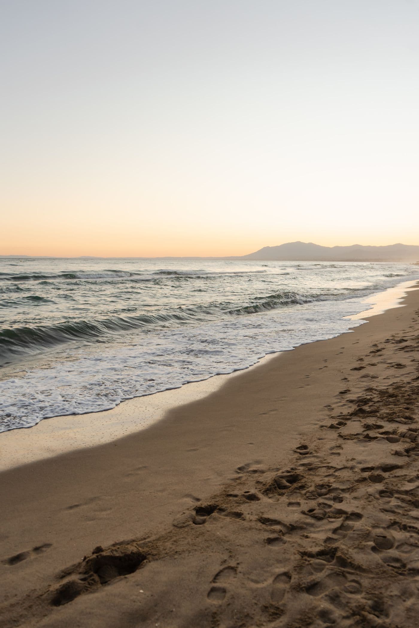Zonsopkomst op het strand