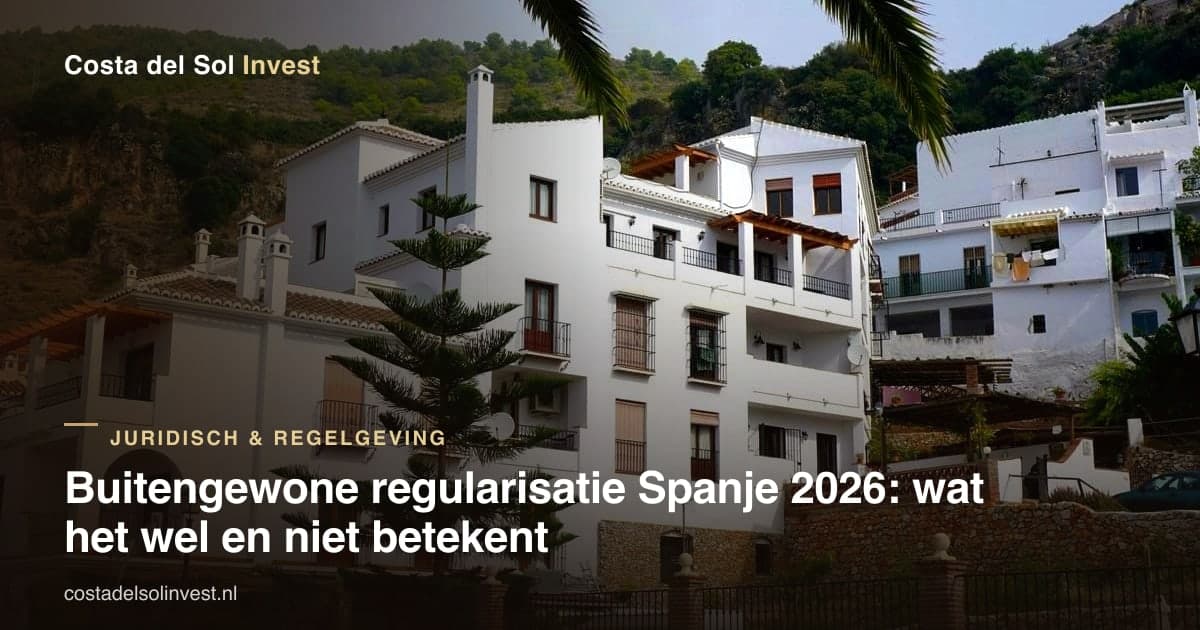 Spain's extraordinary regularization 2026: what it does and does not mean