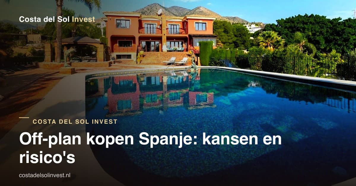 Buying off-plan in Spain: opportunities and risks