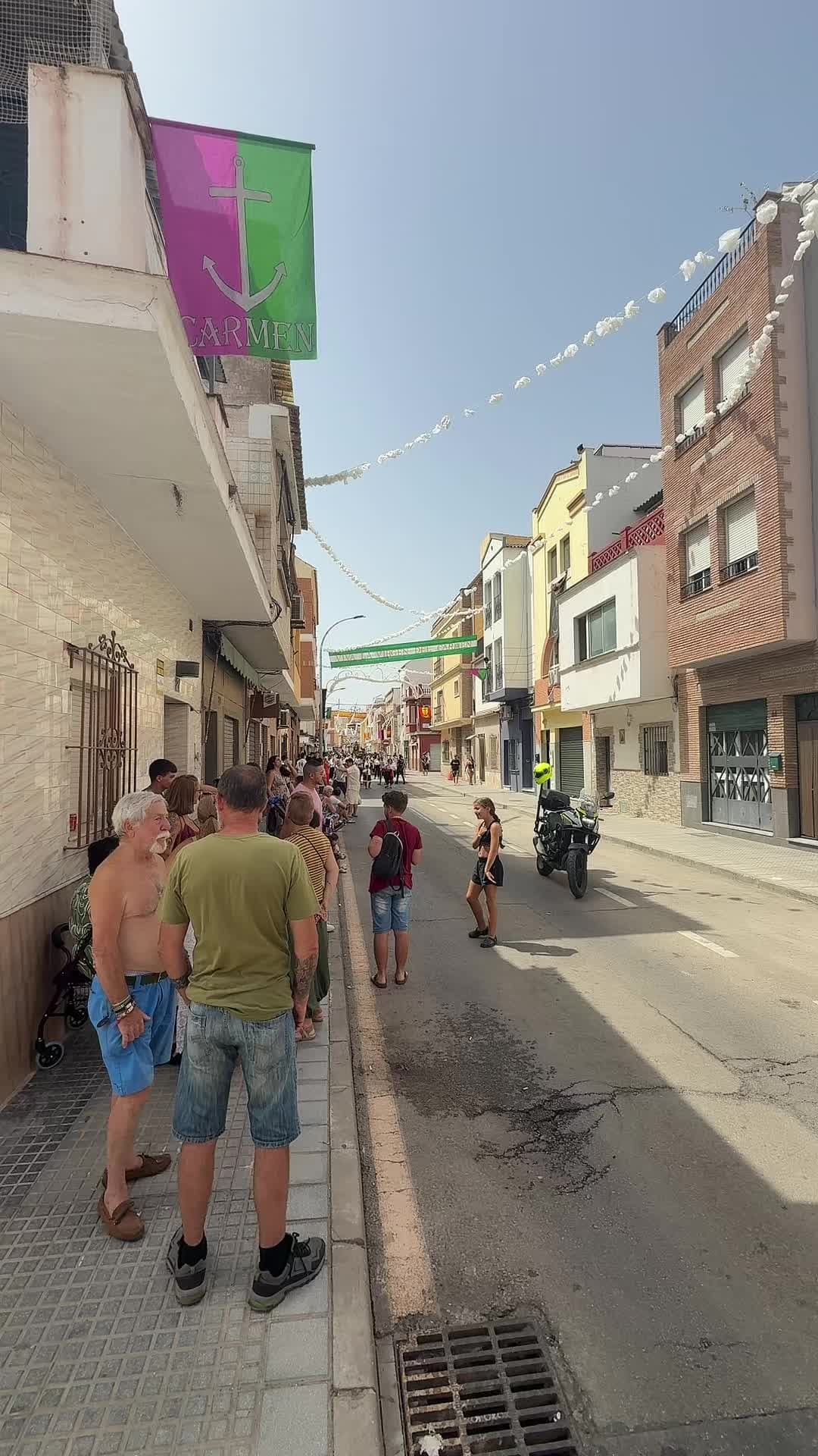 Día del Virgen del Carmen #diadelcarmen #malaga #costadelsol #huelin 